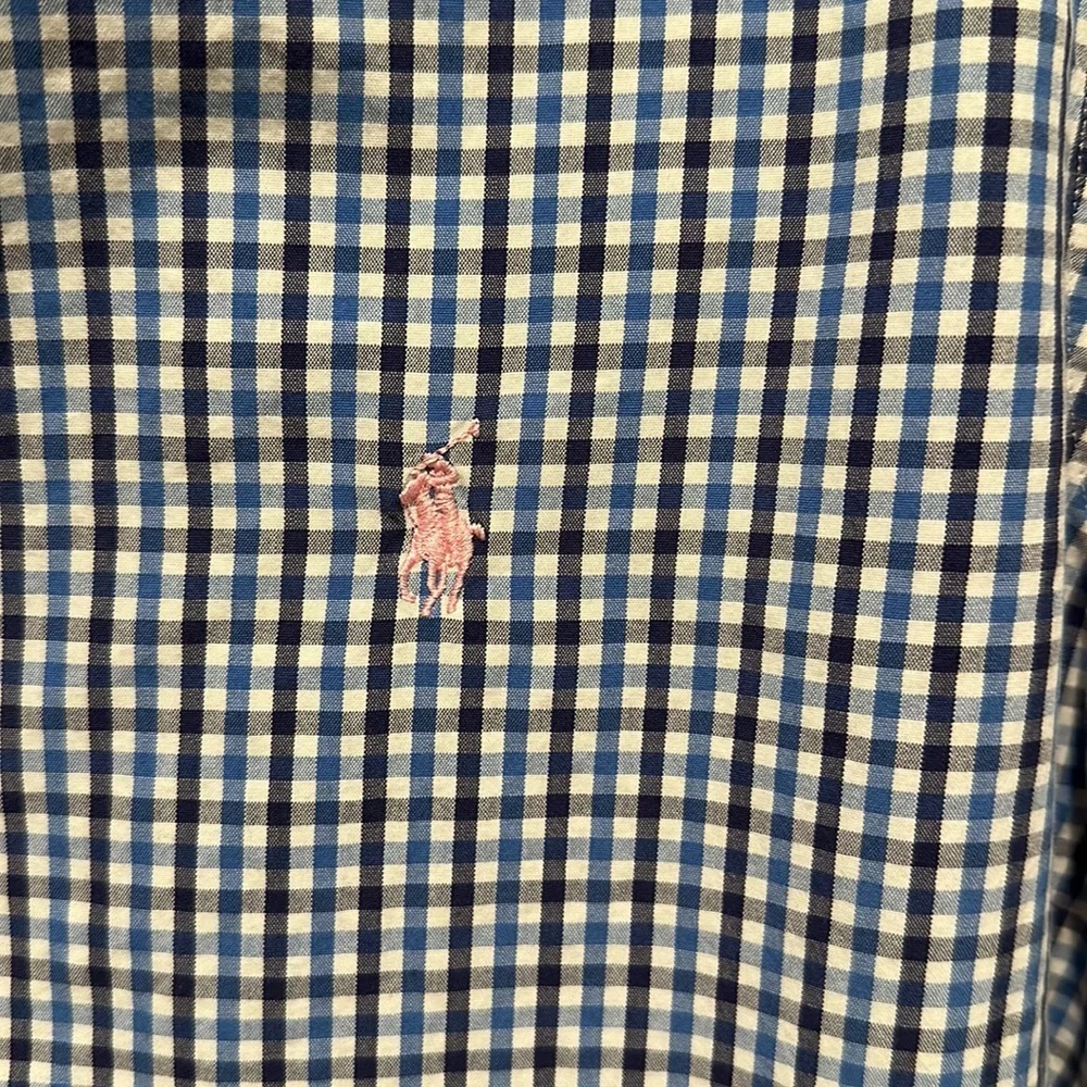Polo Ralph Lauren Mens Custom Fit 100% Cotton Button Down Shirt 16 large